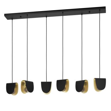 Lampă cu pendul SERENARA 390184 6x40W/E27 IP20 de la Eglo