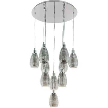 Lampă cu pendul SIRACUSA 39506 10x60W/E27 IP20 de la Eglo