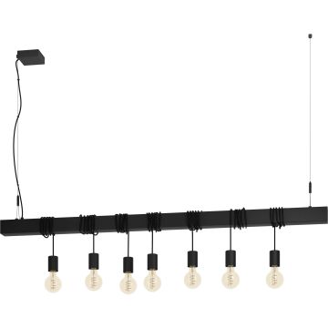 Lampă cu pendul TOWNSHEND-B 39938 7X40W/E27 IP20 de la Eglo