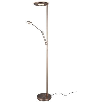 Lampă de podea BARRIE 424210304 2700+4000k 2x38w/led 4000lm+600lm ip20 de la Trio