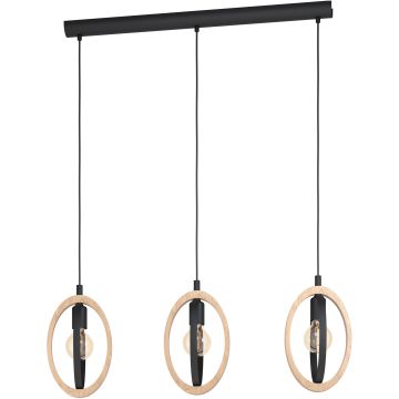Lampă cu pendul BASILDON 43462 3x40W/E27 de la Eglo