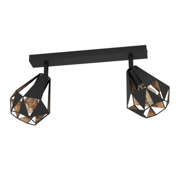 Spot CARLTON 7 43716 2x40W/E27 ip20 de la Eglo