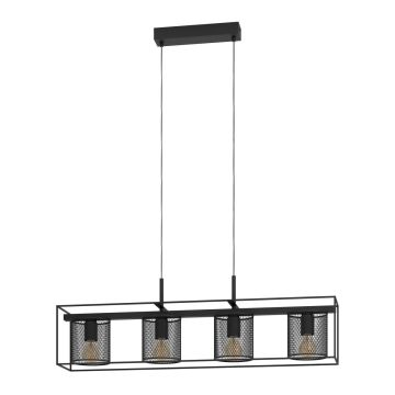 Lampă cu pendul CATTERICK 43773 4x40W/E27 IP20 de la Eglo