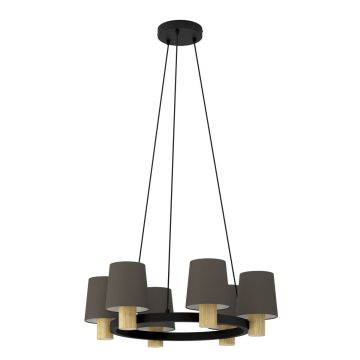 Lampă cu pendul EDALE 43781 6x40W/E27 IP20 de la Eglo