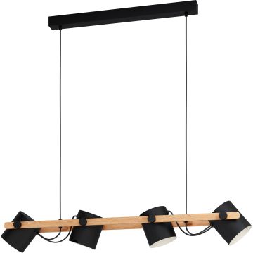 Lampă cu pendul HORNWOOD 43424 4x40W/E27 de la Eglo