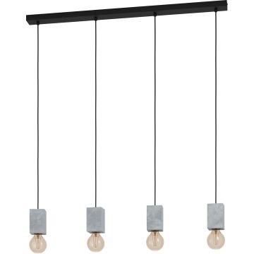 Lampă cu pendul PRESTWICK 3 43598 4X40W/E27 IP20 de la Eglo