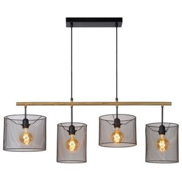 Lampă cu pendul BASKETT 45459/04/30 4x60w/e27 ip20 de la Lucide