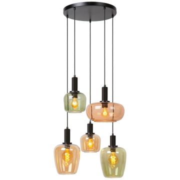 Lampă cu pendul ILONA 45408/15/99 5x40w/e27 ip20 de la Lucide
