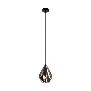 Lampă cu pendul CARLTON 1 49997 1x60W/E27 de la Eglo