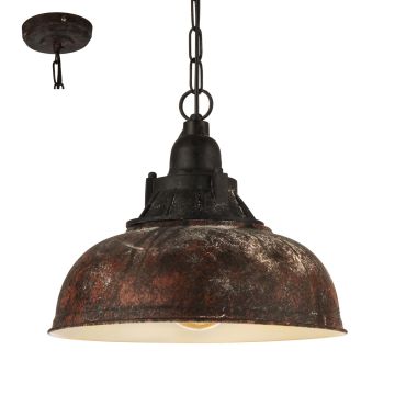 Lampă cu pendul GRANTHAM 49819 1x60W/E27 de la Eglo