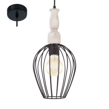 Lampă cu pendul NORHAM 49782 1x60W/E27 de la Eglo