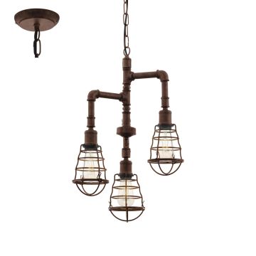 Candelabru PORT SETON 49808 3x60W/E27 de la Eglo
