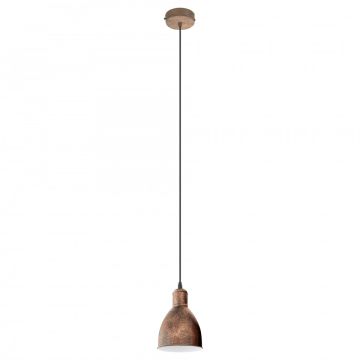 Lampă cu pendul PRIDDY 1 49492 1x60W/E27 de la Eglo