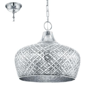Lampă cu pendul SALTASH 49676 1x60W/E27 de la Eglo