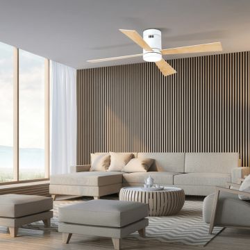 Ventilator CEILING FAN 19137 3000K, 4000K, 6000K 15W/led 1500lm IP20 de la Zambelis
