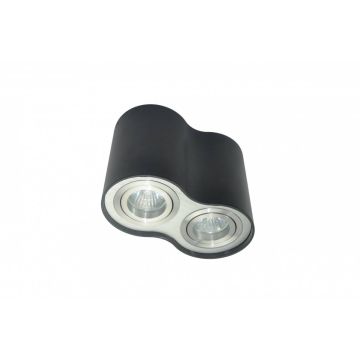 Lumină montată pe suprafață RONDOO 50407-BK 2x50W/GU10 de la Zuma Line