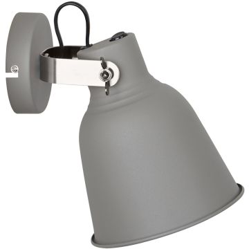 Aplique de perete Vidal MB-HN5213L GR+S.NICK 1x40W/E27 IP20 de la Italux