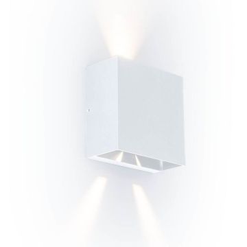 Aplique de perete GEMINI 5104003032 3000k 1x10w/led 400lm ip54 de la Lutec