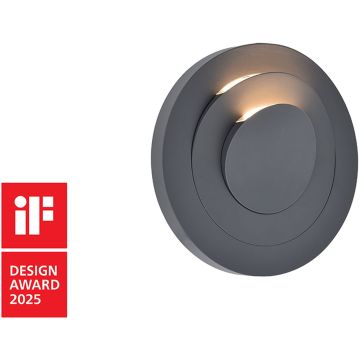 Aplique de perete MOOV 5137701118 3000k 1x7.8w/led 550lm ip54 de la Lutec