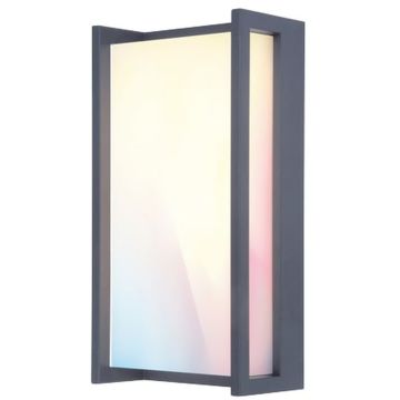 Aplique de perete QUBO 5193004118 2700-6500k+rgb 1x16w/led 1000lm ip54 de la Lutec