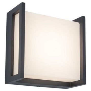 Aplique de perete QUBO 5195401118 3000K 1x9.5w/led 650lm ip54 de la Lutec
