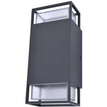Aplique de perete RIDGE 5107101118 1x35w/gu10 ip54 de la Lutec