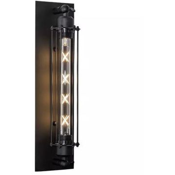Aplique de perete AMSTERDAM LOFT LA001/W_BLACK 2700K 1x40W/E27 150lm IP20 de la Altavola Design