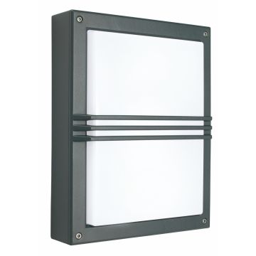 Aplique de perete NORDKAPP 1621GR 2x9W/E27 IP65 de la Norlys
