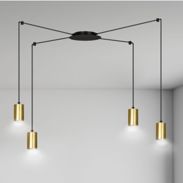 Lampă cu pendul TRAKER 526/4 4x30W/GU10 IP20 de la Emibig