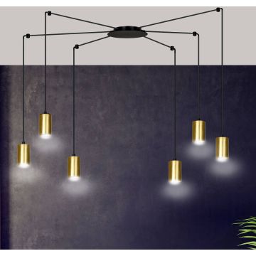 Lampă cu pendul TRAKER 526/6 6x30W/GU10 IP20 de la Emibig