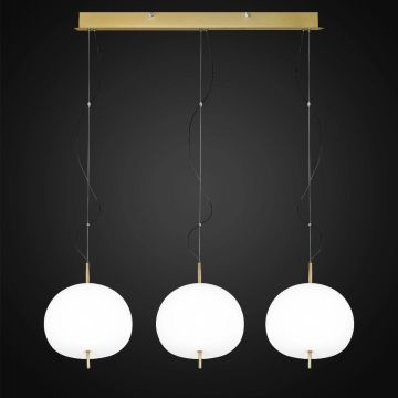 Lampă cu pendul APPLE LA058/CL3 3000K 3x3x7W/LED 1260lm IP20 de la Altavola Design