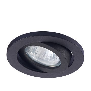 Lumină îngropată deasupra plafonului Lagos LP-440/1RS BK movable 1x50W/GU10 IP20 de la Light Prestige