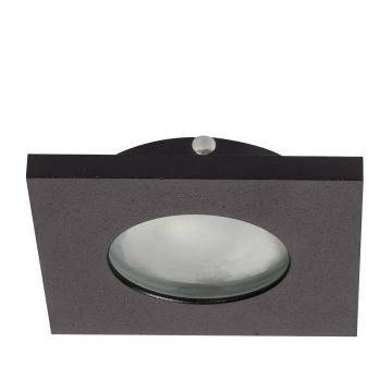 Lumină îngropată deasupra plafonului Lagos LP-440/1RS BK square 1x50W/GU10 IP65 de la Light Prestige
