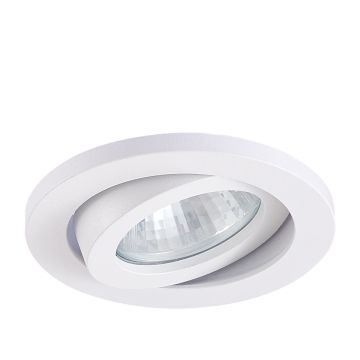 Lumină îngropată deasupra plafonului Lagos LP-440/1RS WH movable 1x50W/GU10 IP20 de la Light Prestige