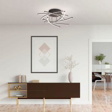Lampă de tavan Cross TW 21290 2700K 7x4.5W/LED 4300 lm IP20 de la Fischer&Honsel