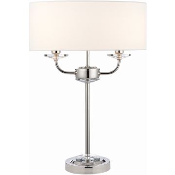 Lampă de masă NIXON 60804 2x40W/E14 IP20 de la Endon