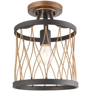 Lampă de tavan HESTON 61497 1x60W/E27 IP20 de la Endon