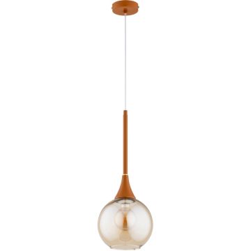Lampă cu pendul LARIKO 61507 1x15W/E27 de la Alfa