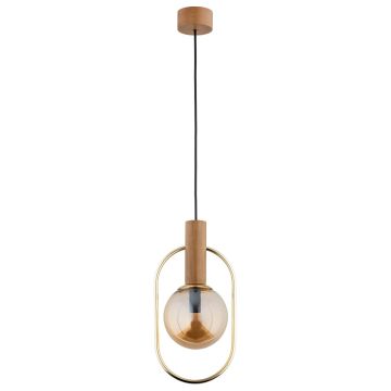 Lampă cu pendul MUFI 61153 1x40W/E14 IP20 de la Alfa