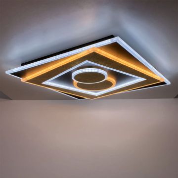 Lustră de tavan Ratio 21425 2700K 1x48W/LED 3800 lm IP20 de la Fischer&Honsel