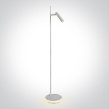 Lampă de podea Reading Spots 61132B/W/W 3000K 1x3W|1x8W/LED 150lm|560lm IP20 de la One Light