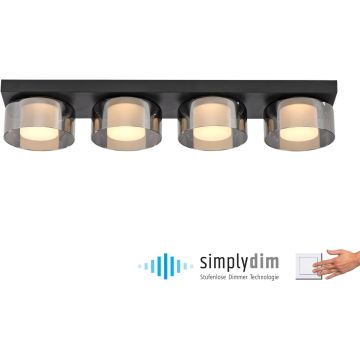 Lampă de tavan RIKA 6164-18 3000k 4x24W/LED 3800lm ip20 de la Paul Neuhaus