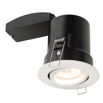 Lumină îngropată deasupra plafonului SHIELDPLUS 61060 50W/GU10 IP20 de la Endon
