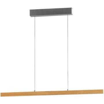 Lampă cu pendul SHINE-WOOD 61101 2700k-3350k-4000k 1x26,29w/led 3341lm ip20 119° de la Fischer&Honsel