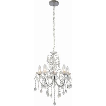 Candelabru TABITHA 61384 5x18W/G9 IP44 de la Endon
