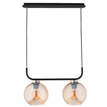 Lampă cu pendul BINARY 62510 2x15W/E27 IP20 de la Alfa