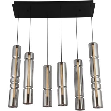 Lampă cu pendul CILINDRO 6223-0610 3000k 6x9w/led 6300lm de la Aviano Lighting