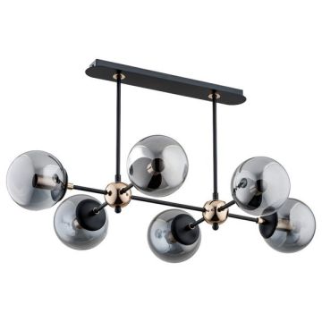 Lampă cu pendul DENAR 62173 6x40W/E14 de la Alfa