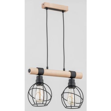 Lampă cu pendul FIBIA 62001 2x15W/E27 IP20 de la Alfa