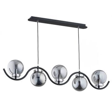 Lampă cu pendul KORDA 62153 5x40W/E14 de la Alfa